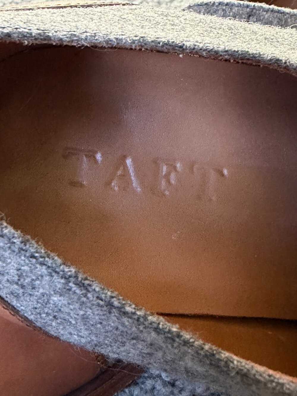 The Jack Shoe from TAFT - Lace-up Oxfords in Grey/Brown - Size 40 - Excel. Cond. - Picture 6 of 12